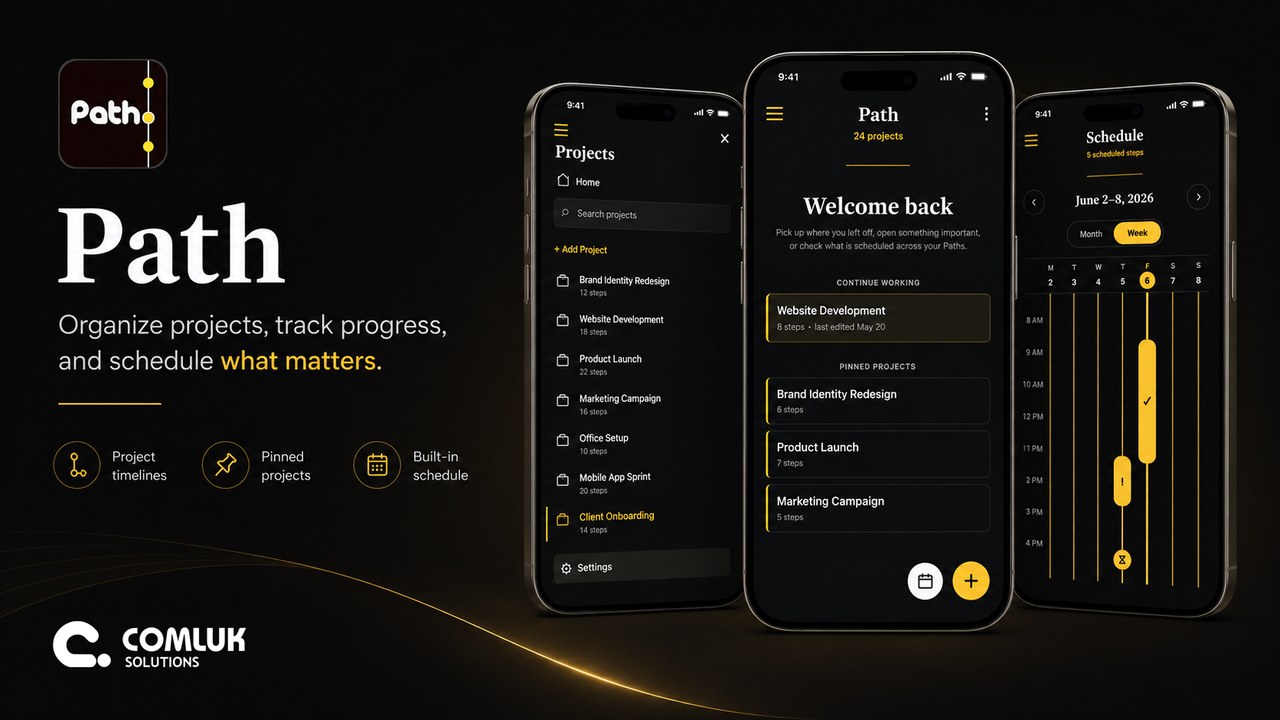 Path visual project memory and schedule preview