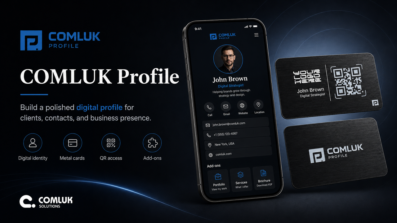 COMLUK Profile featured product banner