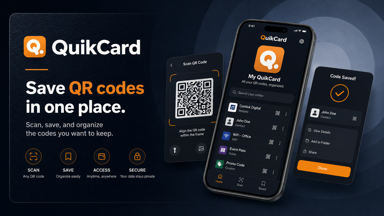 QuikCard featured product banner